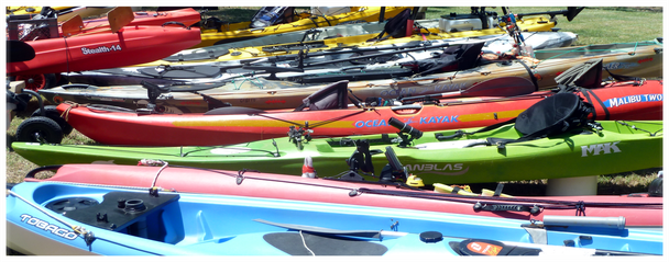 kayak per la pesca