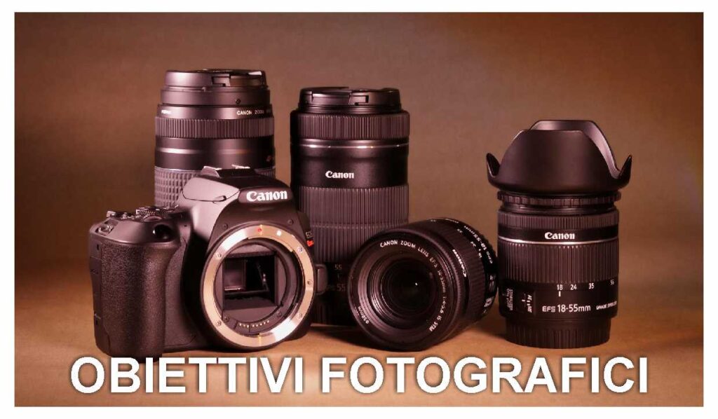 Fotografia per principianti: pulsante pagina obiettivi fotografici